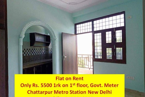 2bhk flat on rent in chattarpur south delhi owner property